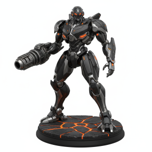 0009 Inferno Mech: Volcanic Commander