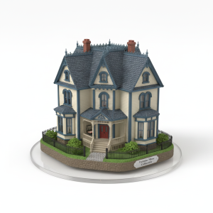 Victorian Manor Collectible House Model