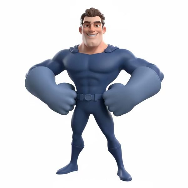 0044 Mighty Blue Hero