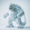 1 (3) Collectible Godzilla Models