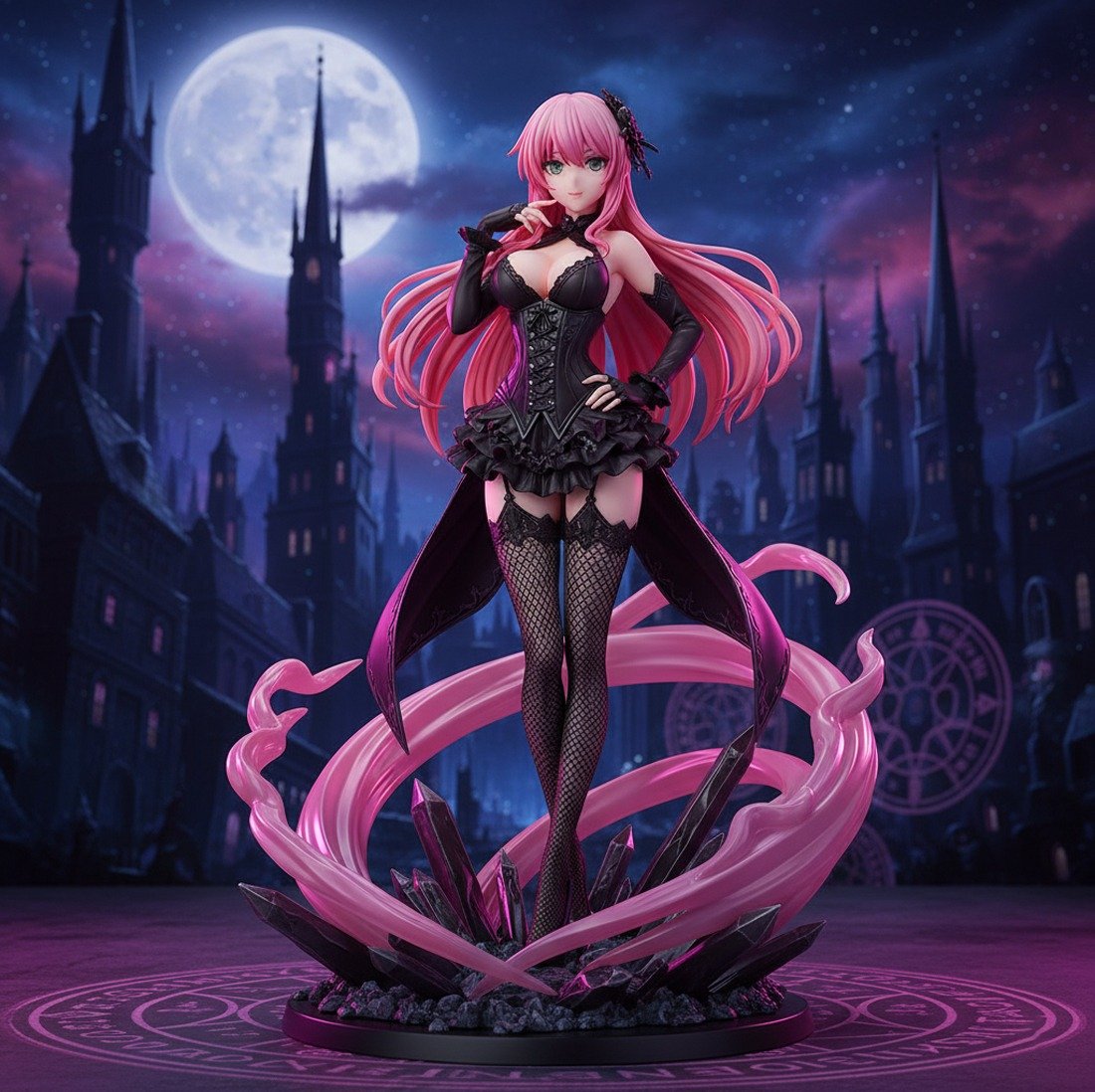 Premium PVC toy collectible featuring anime-style design and vibrant paintwork by HLL Toys.